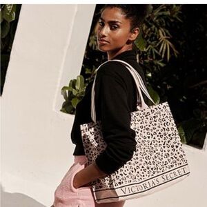 Victoria’s Secret Pink Leopard Tote Bag